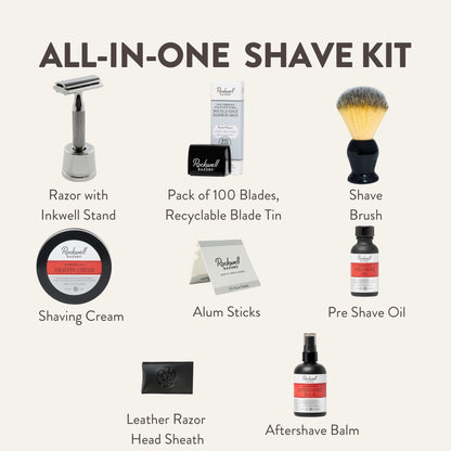 Rockwell 6C Chrome Series All-In-One Shave Kit