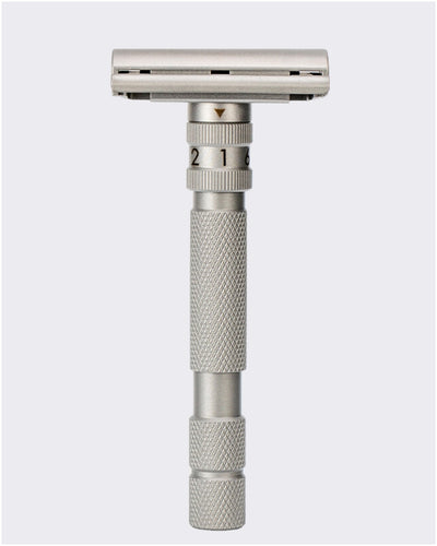 Rockwell T2 Dial Adjustable Stainless Steel Safety Razor