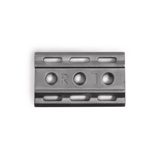 Rockwell 6S - Matte Stainless Steel - 1/3 Plate - , Rockwell Razors