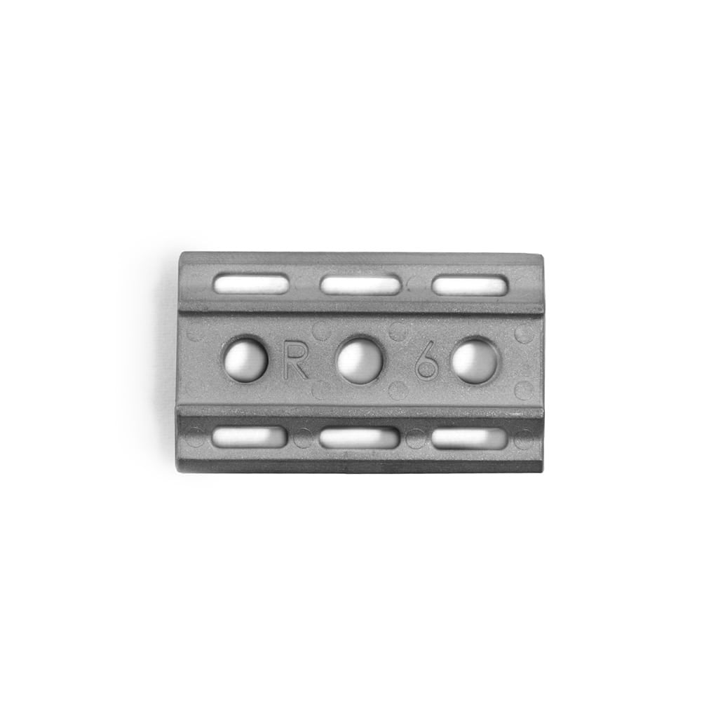 Rockwell 6S - Matte Stainless Steel - 5/6 Plate - , Rockwell Razors